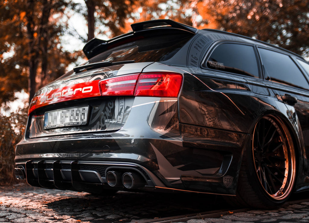 Maxton Design Spoiler Audi S6 / A6 S-Line C7 / C7 FL Avant für Audi A6
