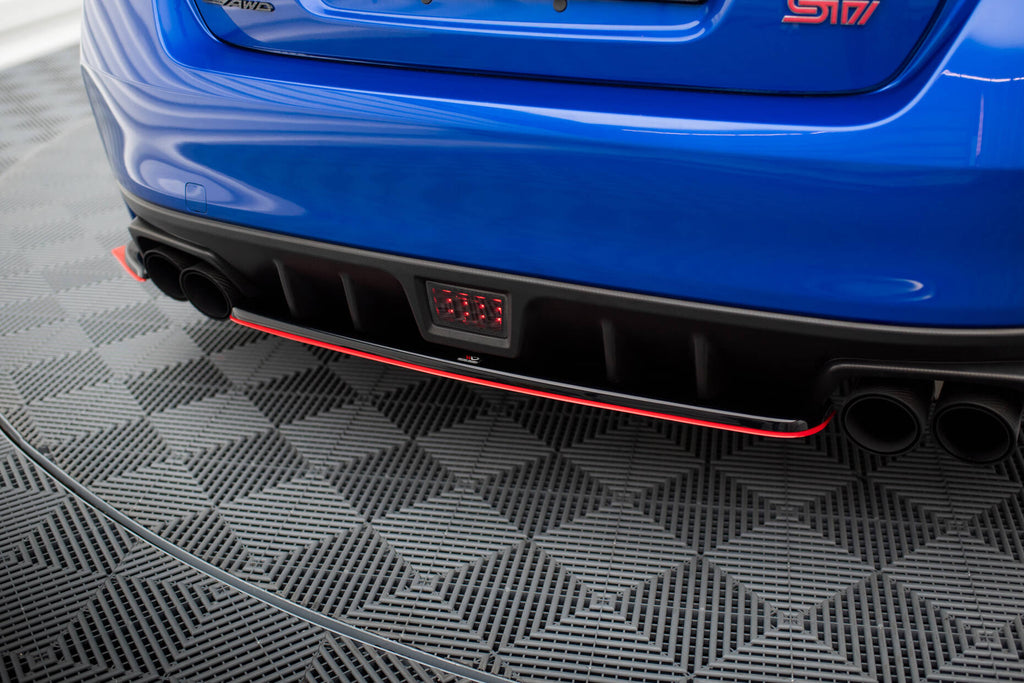 Maxton Design Heckansatz V.2 SUBARU WRX STI schwarz Hochglanz für Subaru WRX Mk1 [2014 - 2017]