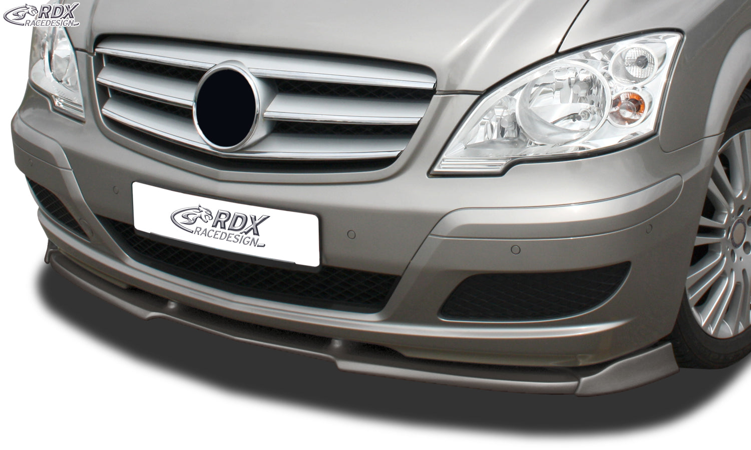 RDX Frontspoilerlippe VARIO-X für MERCEDES Viano W639 / V639 (2010+) Frontlippe Front Ansatz Vorne Spoilerlippe