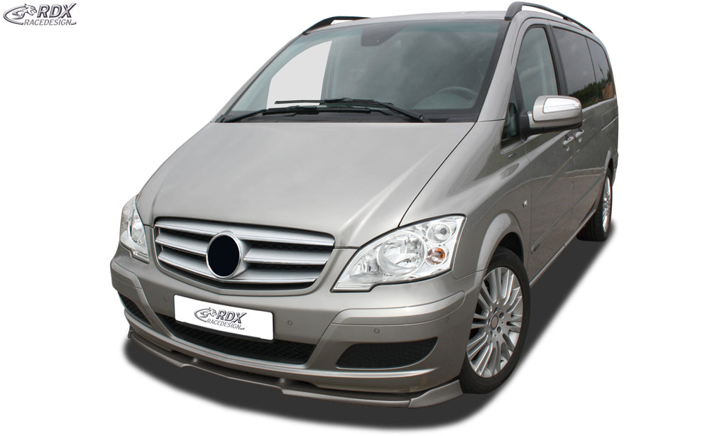 RDX Frontspoilerlippe VARIO-X für MERCEDES Viano W639 / V639 (2010+) Frontlippe Front Ansatz Vorne Spoilerlippe