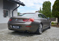 Maxton Design Heck Ansatz Flaps Diffusor passend für BMW 6er GRAN COUPÉ schwarz Hochglanz
