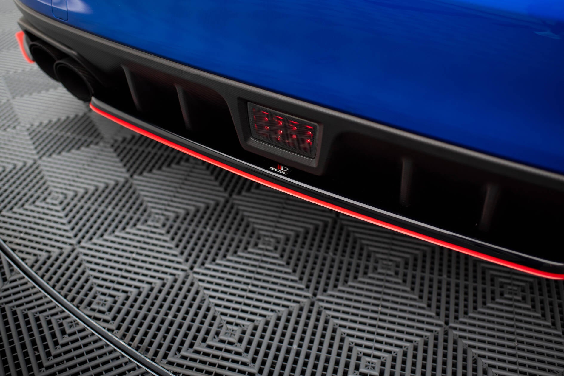 Maxton Design Heckansatz V.2 SUBARU WRX STI schwarz Hochglanz für Subaru WRX Mk1 [2014 - 2017]