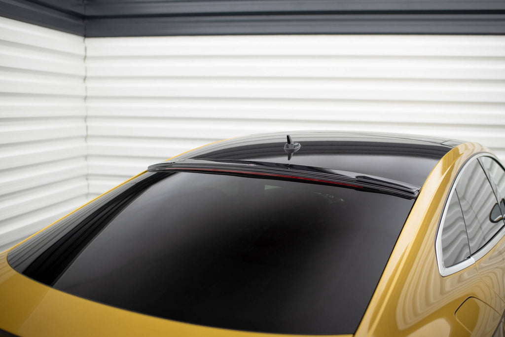 Maxton Design Heckscheiben Spoiler passend für VW Arteon R-Line Limousine Mk1 schwarz Hochglanz
