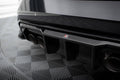 Maxton Design Diffusor Heck Ansatz passend für BMW M3 Limousine / Touring G80 / G81 schwarz Hochglanz