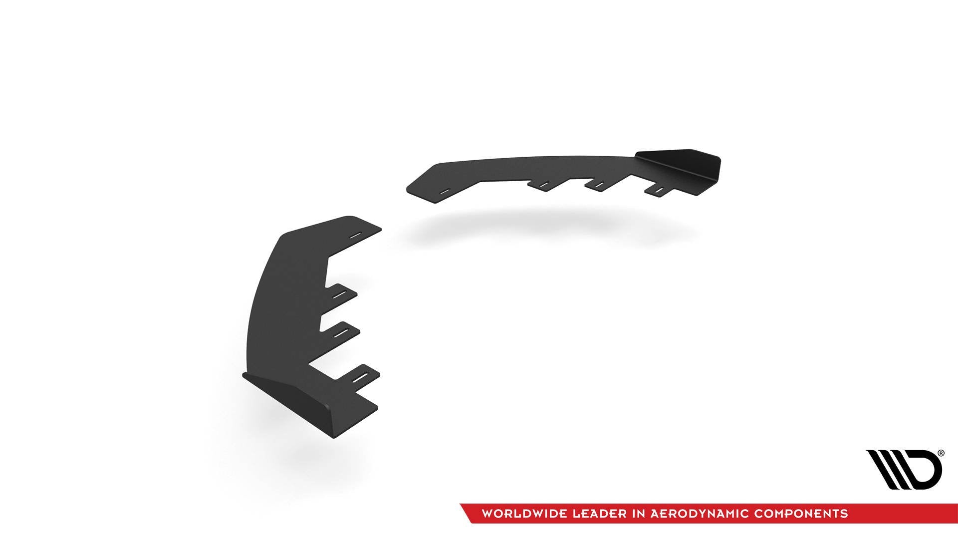Maxton Design Flaps Seat Leon FR Mk4 schwarz Hochglanz für Seat Leon FR Mk4