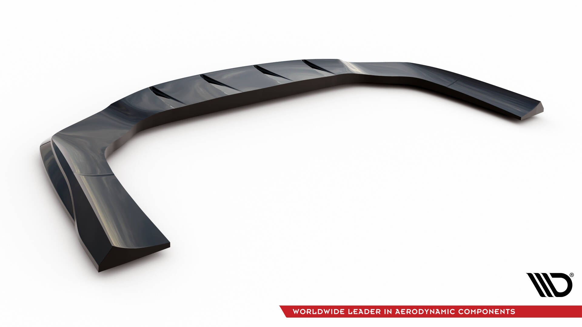 Maxton Design Street+ Mittlerer Diffusor RACE passend für V.1 Mercedes-AMG GT 63 / 55 / 63 S E Performance C192 schwarz Hochglanz