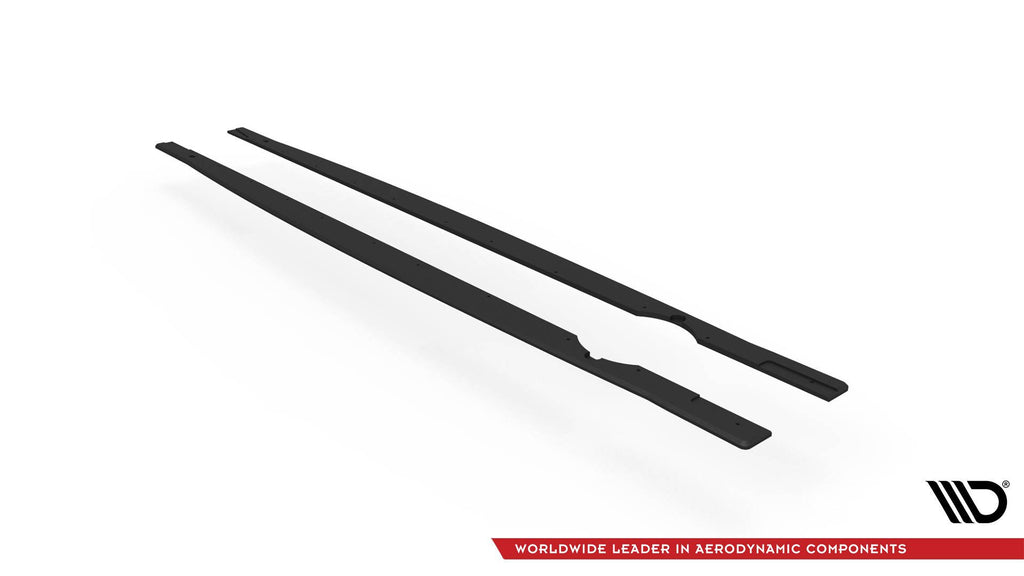 Maxton Design Street Pro Street+ Seitenschweller Leisten passend für VW Golf R Hatchback Mk8 Facelift