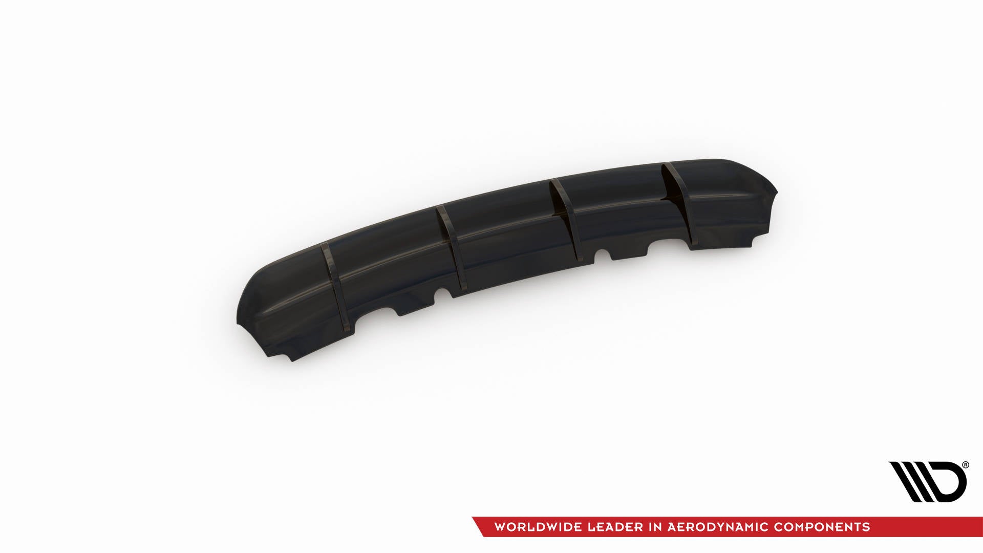 Maxton Design Diffusor Heck Ansatz passend für Ford Mondeo Mk5 schwarz Hochglanz