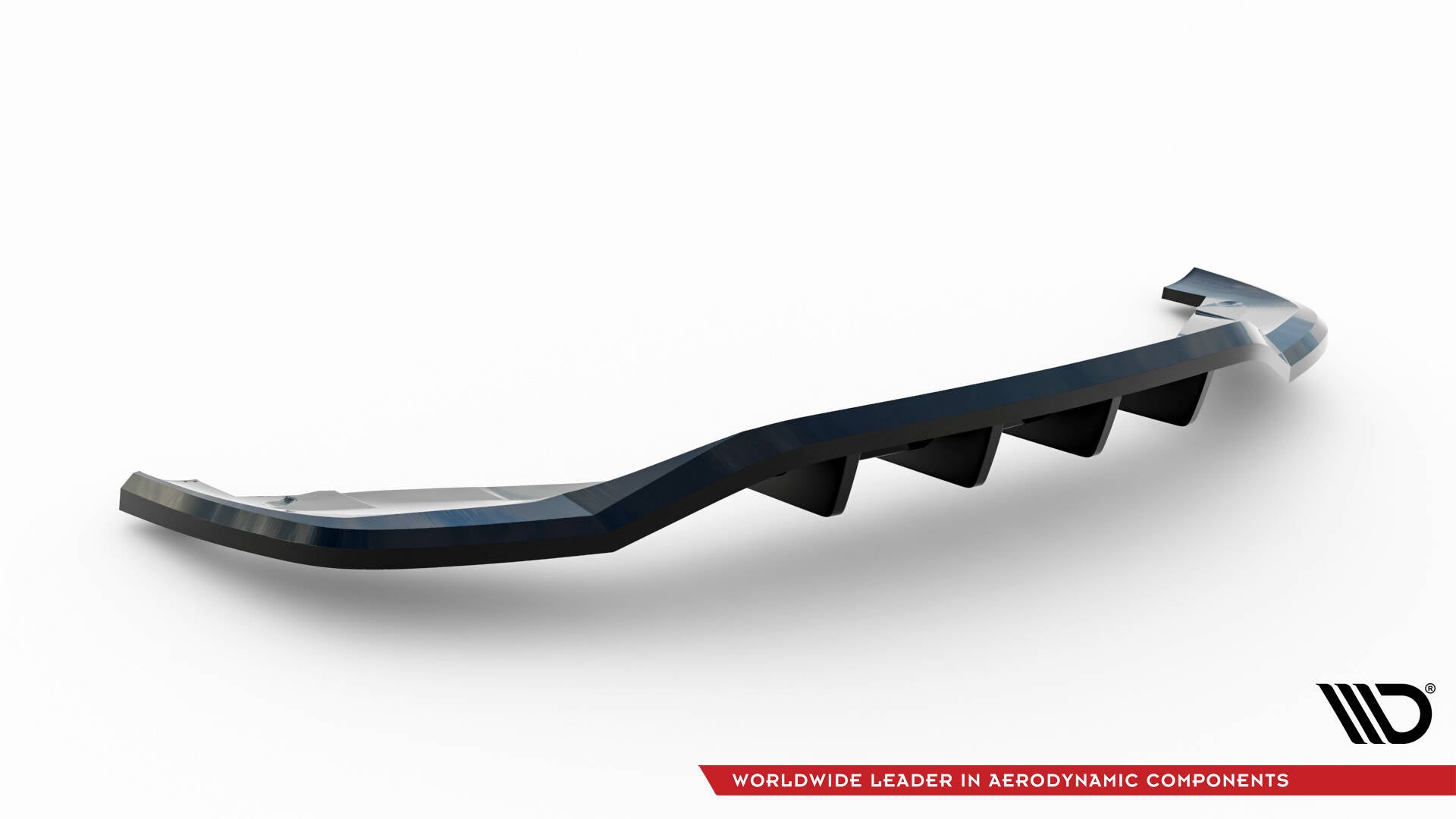 Maxton Design Street+ Mittlerer Diffusor RACE passend für Alfa Romeo Tonale Mk1 schwarz Hochglanz