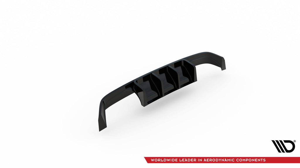 Maxton Design Diffusor Heck Ansatz passend für BMW M4 F82 schwarz Hochglanz