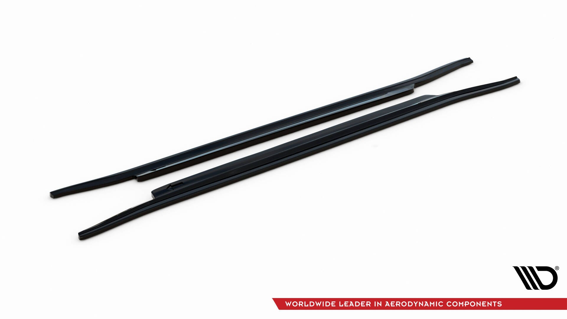 Maxton Design Street+ Seitenschweller Leisten passend für VW Arteon R-Line Limousine / Shooting Brake Mk1 schwarz Hochglanz