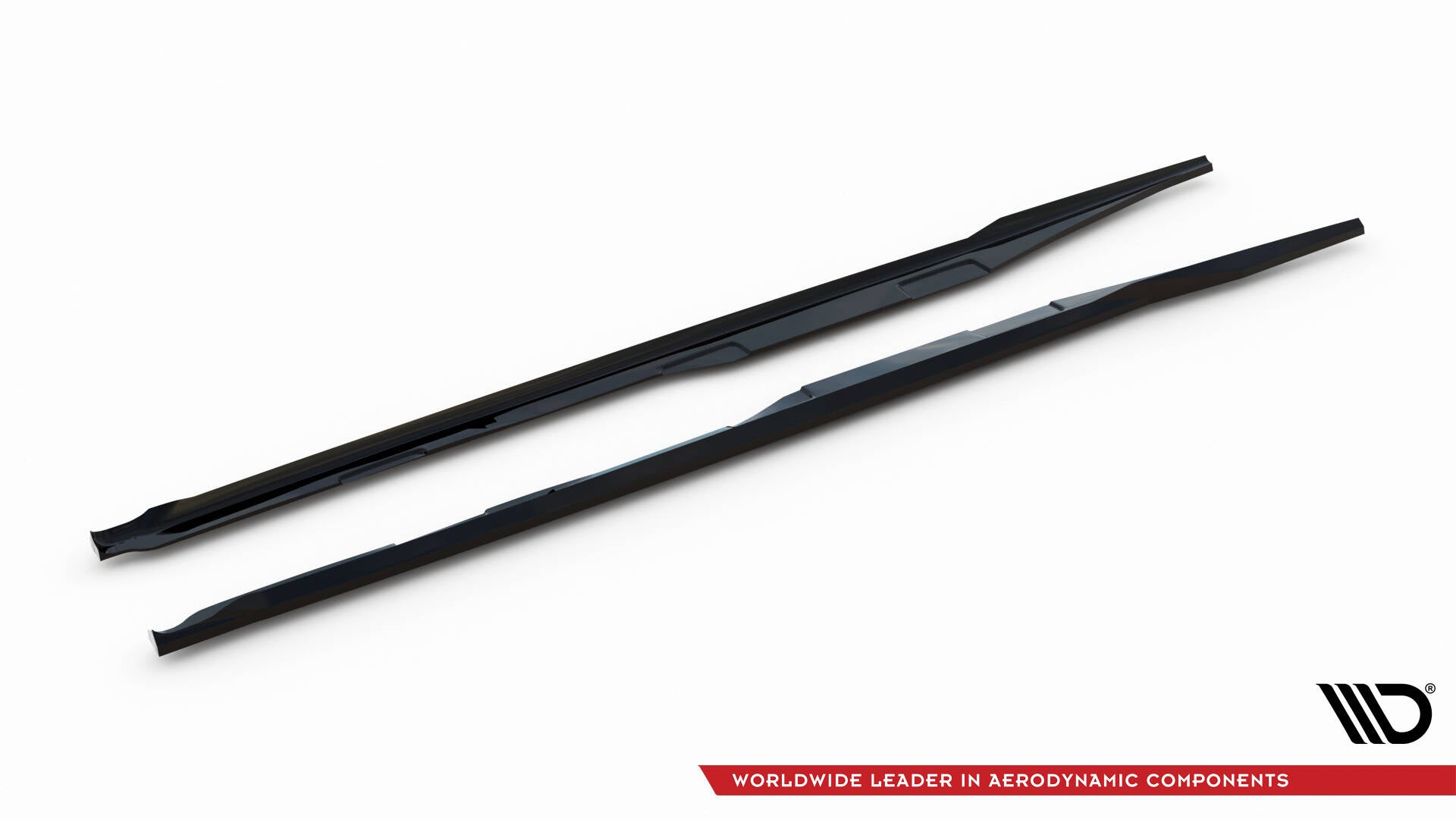 Maxton Design Street+ Seitenschweller Leisten passend für Honda Civic SI Mk10 schwarz Hochglanz