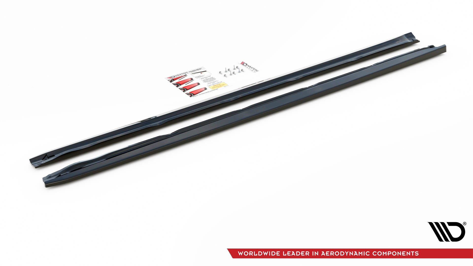 Maxton Design Street+ Seitenschweller Leisten passend für Bentley Continental GT V8 S Mk2 schwarz Hochglanz