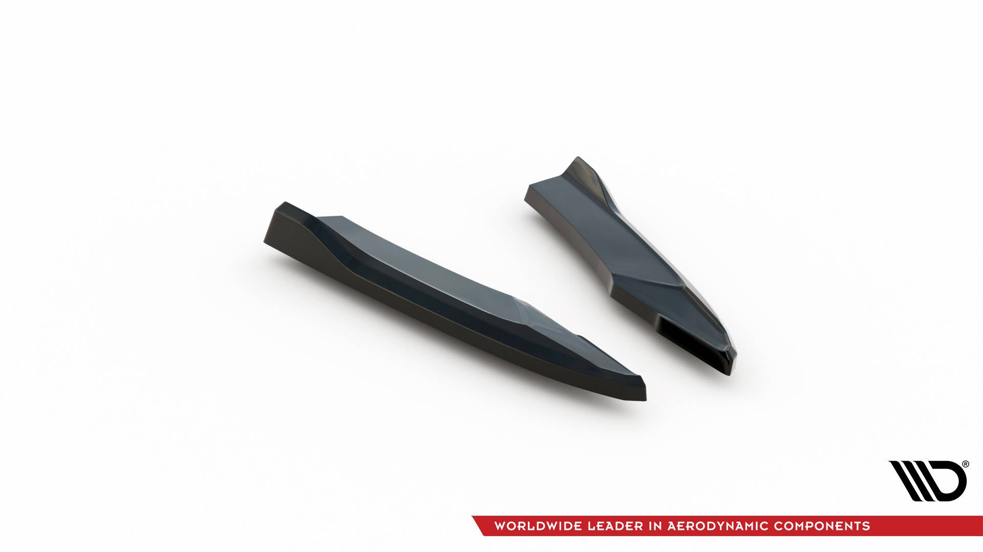 Maxton Design Heck Ansatz Flaps Diffusor passend für Audi S5 / A5 S-Line 8T Facelift schwarz Hochglanz