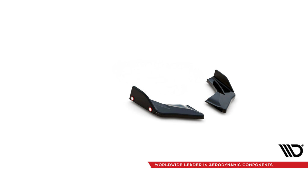 Maxton Design Heck Ansatz Flaps Diffusor V.1 + Flaps passend für VW Golf GTI Clubsport Mk8 Facelift