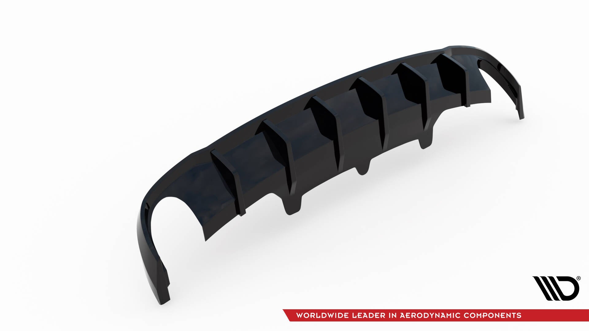 Maxton Design Diffusor Heck Ansatz passend für Audi A6 Limousine / Avant C7