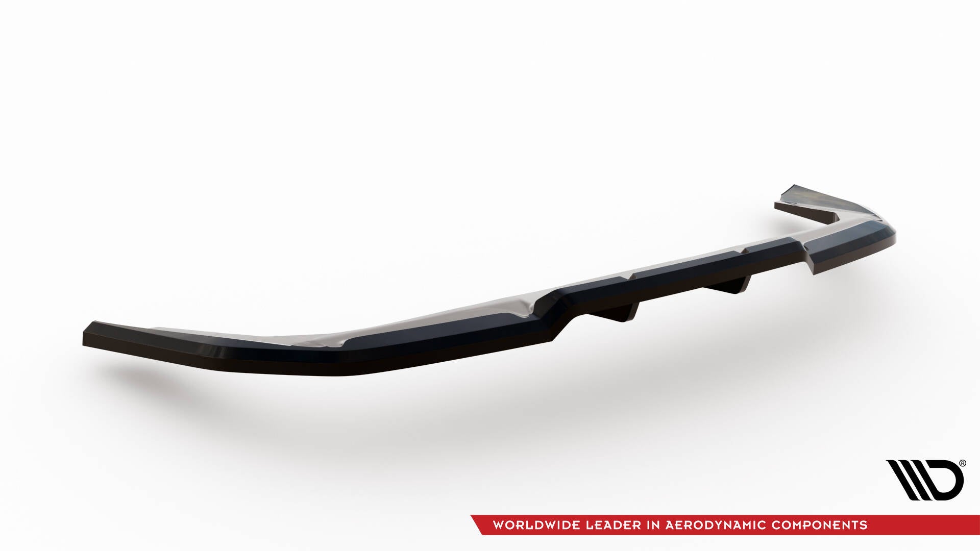 Maxton Design Street+ Mittlerer Diffusor RACE passend für BMW X1 M-Paket U11 schwarz Hochglanz