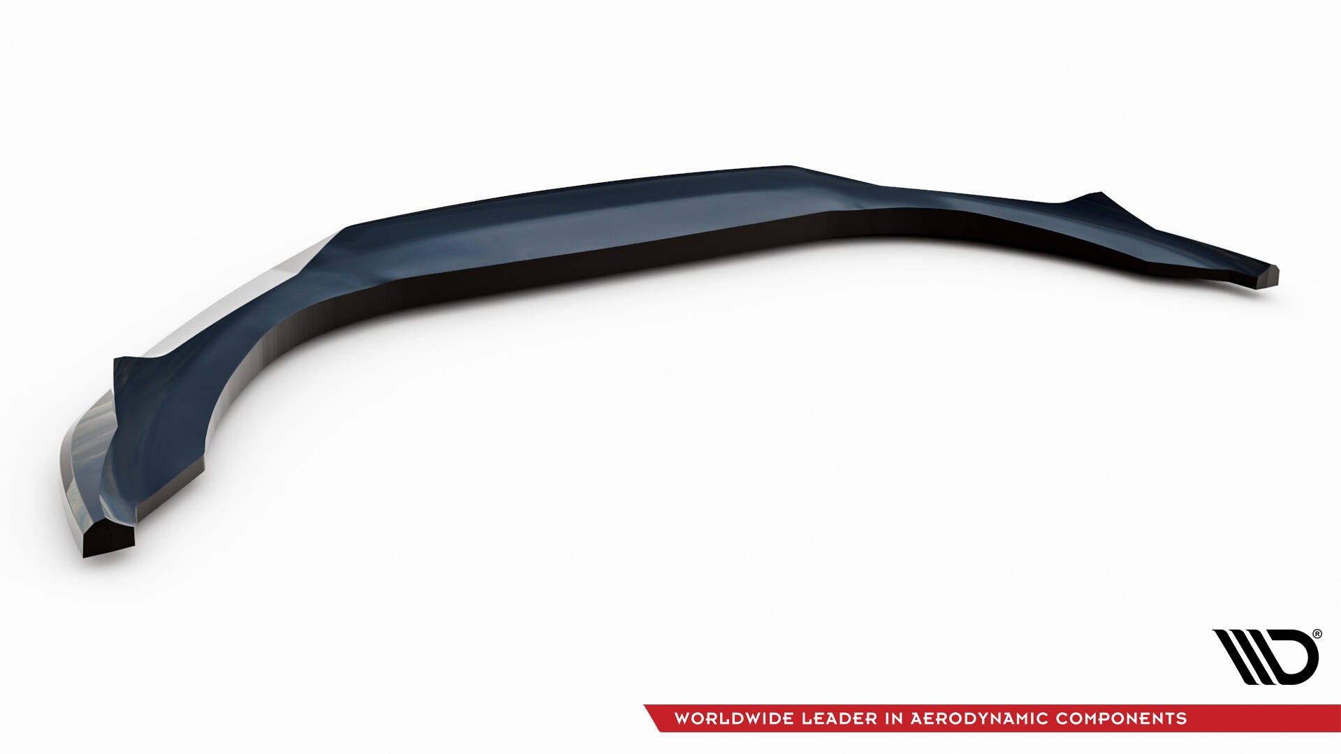 Maxton Design Street+ Spoilerlippe Front Ansatz V.2 passend für Maserati Ghibli Mk3 Facelift schwarz Hochglanz