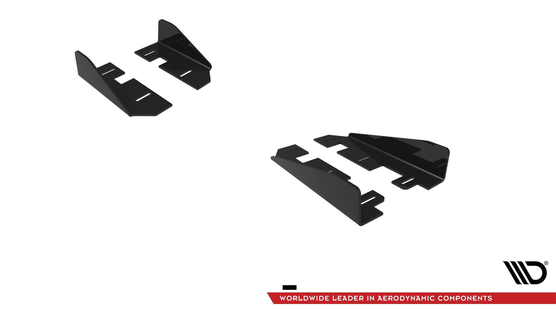 Maxton Design Seitenschweller Flaps passend für VW Polo GTI Mk6 Facelift schwarz Hochglanz