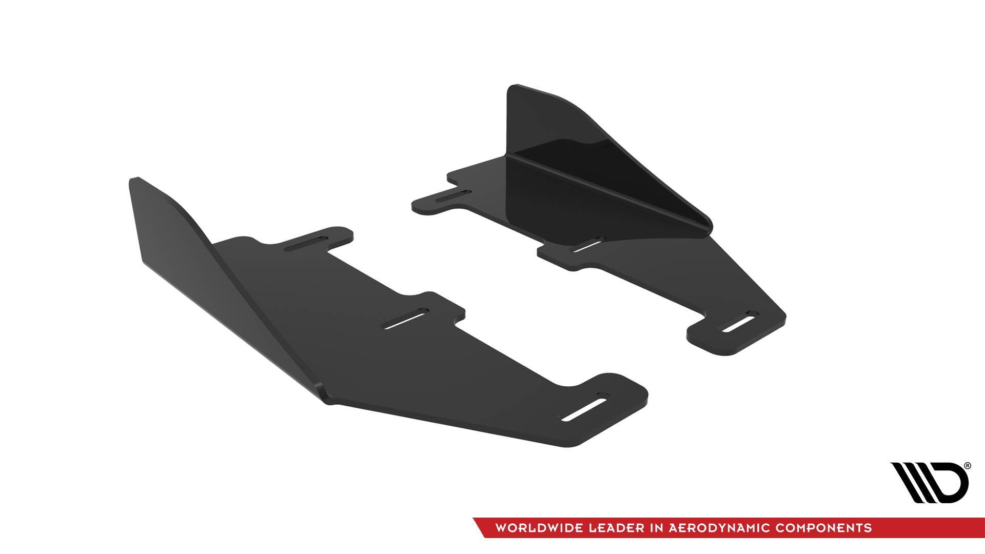 Maxton Design Seitenschweller Flaps passend für Ford Fiesta ST / ST-Line Mk8 schwarz Hochglanz