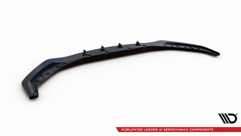 Maxton Design Street+ Spoilerlippe Front Ansatz V.1 passend für BMW 5er M-Paket / M550d / M550i G30/ G31 M-Paket schwarz Hochglanz