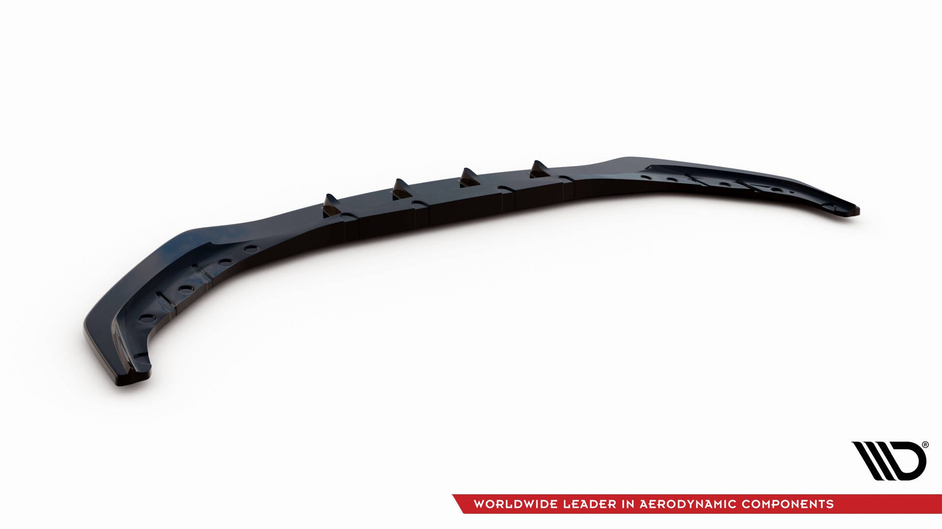Maxton Design Street+ Spoilerlippe Front Ansatz V.1 passend für BMW 5er M-Paket / M550d / M550i G30/ G31 M-Paket schwarz Hochglanz