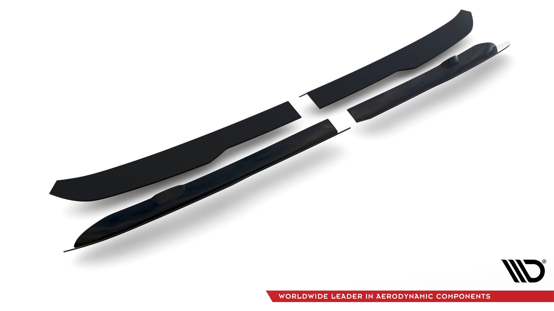 Maxton Design Spoiler CAP passend für Citroen Jumpy Mk3 schwarz Hochglanz