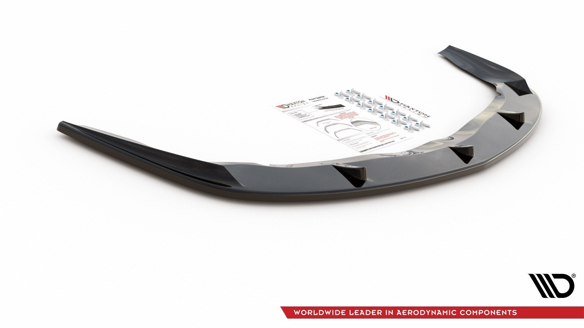 Maxton Design Front Ansatz für Alfa Romeo 156 Facelift schwarz matt