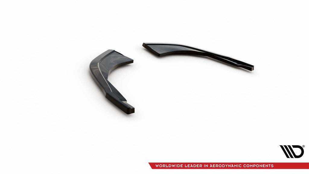 Maxton Design Heck Ansatz Flaps Diffusor passend für VW Atlas Cross schwarz Hochglanz