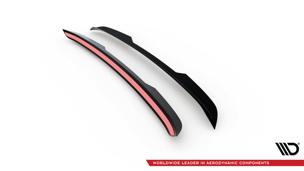 Maxton Design Spoiler CAP passend für Chrysler Pacifica Mk2 schwarz Hochglanz