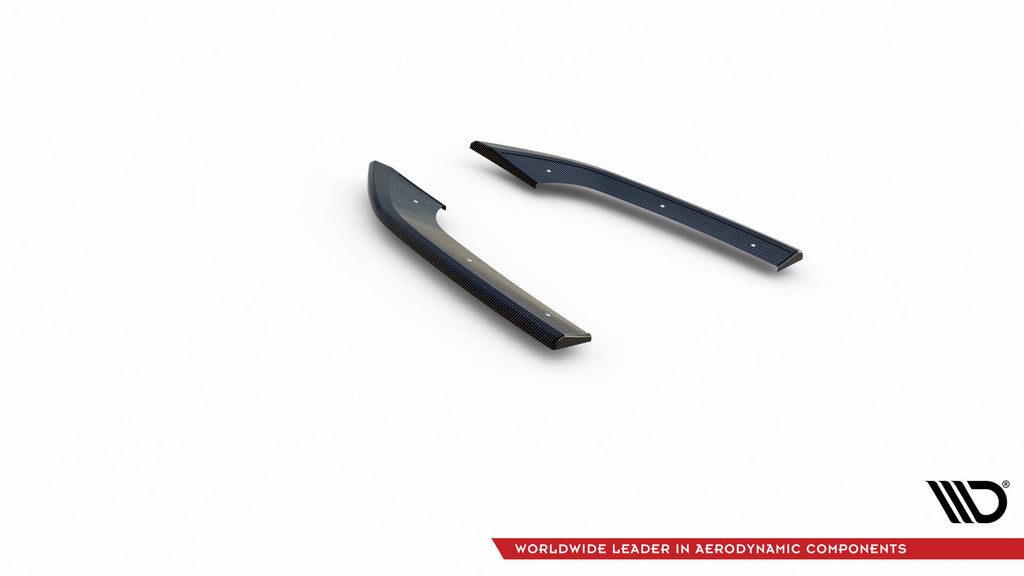 Maxton Design Prepreg Carbon Fiber Heck Ansatz Flaps Diffusor passend für Audi RS3 Limousine 8Y