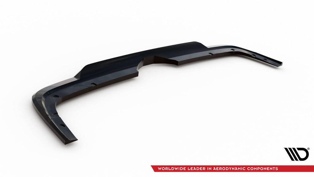 Maxton Design Street+ Mittlerer Diffusor RACE passend für Mercedes-Benz T W420 schwarz Hochglanz