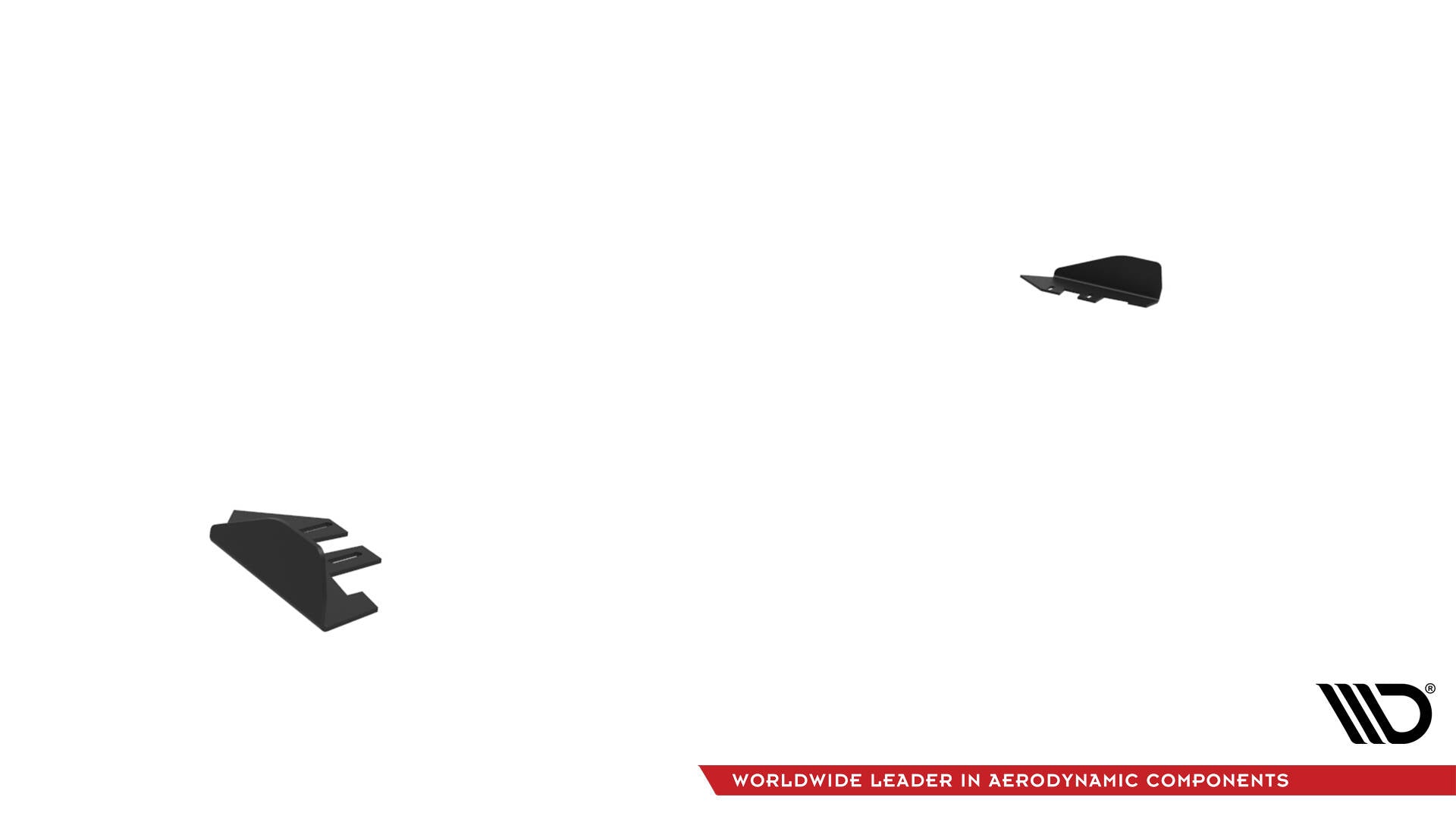 Maxton Design Hintere Seiten Flaps passend für BMW M2 G87 schwarz Hochglanz