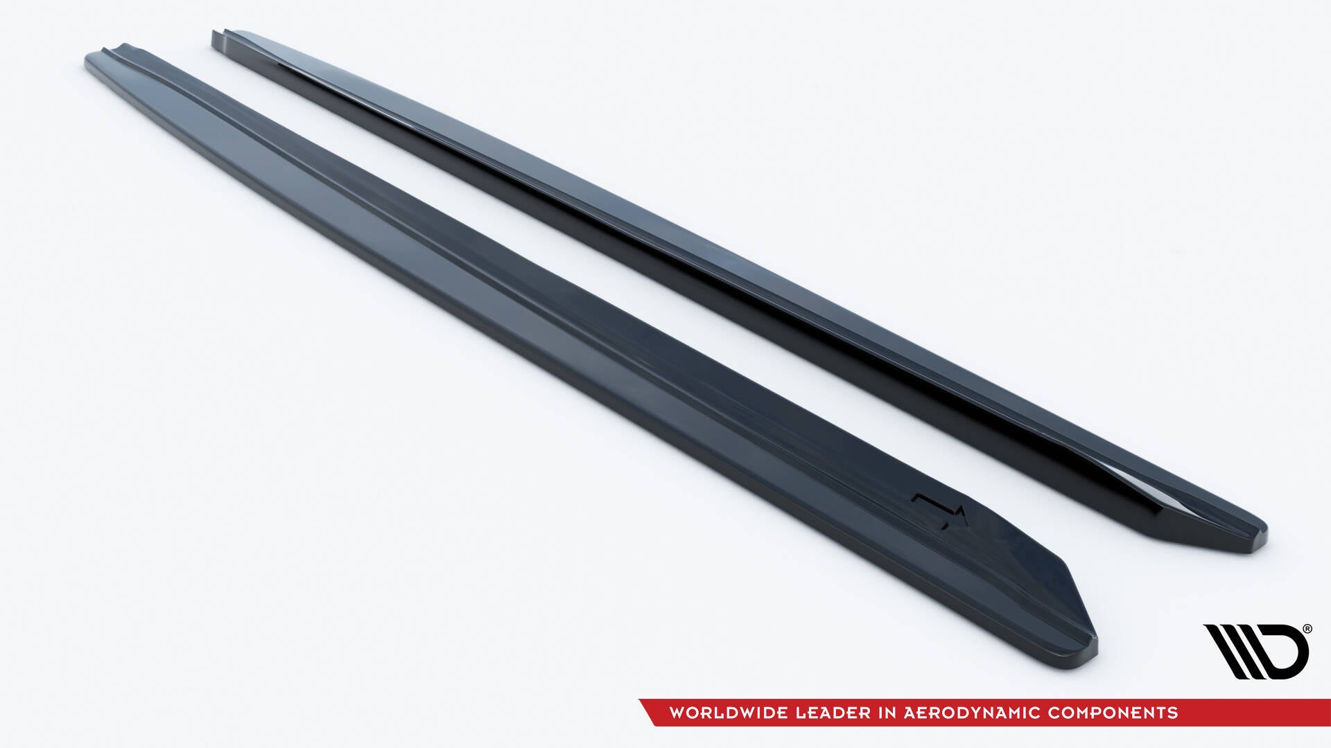 Maxton Design Street+ Seitenschweller Leisten passend für Skoda Superb Liftback / Combi Mk3 schwarz Hochglanz