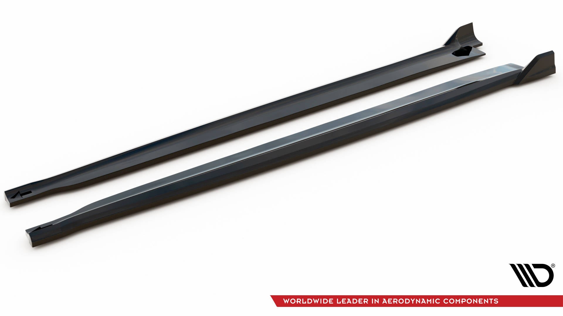 Maxton Design Seitenschweller Ansatz für V.2 für BMW X6 M-Paket F16 Carbon Look