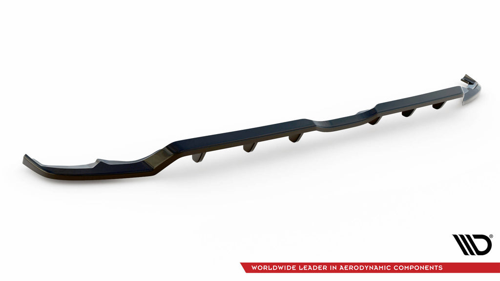 Maxton Design Street+ Mittlerer Diffusor RACE V.2 passend für Toyota Yaris Mk4 schwarz Hochglanz