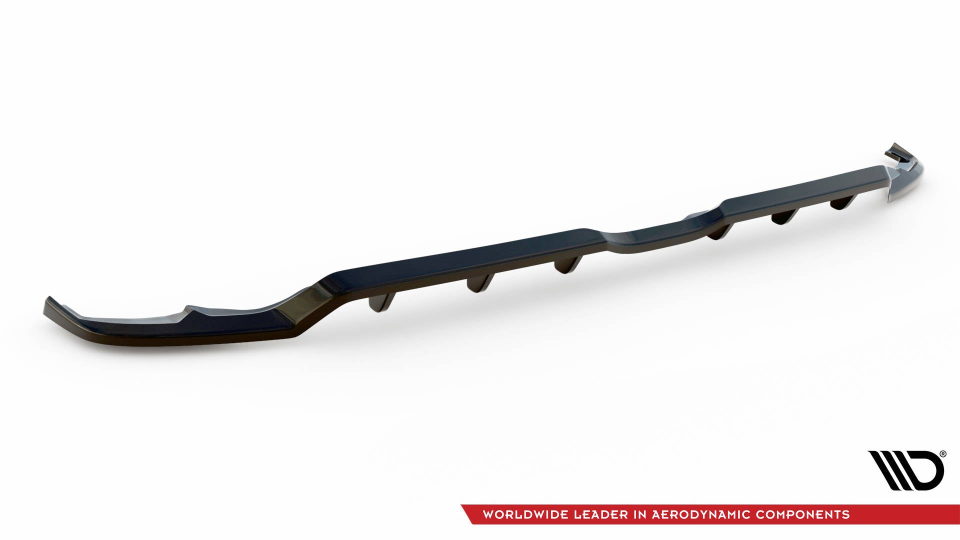 Maxton Design Street+ Mittlerer Diffusor RACE V.2 passend für Toyota Yaris Mk4 schwarz Hochglanz