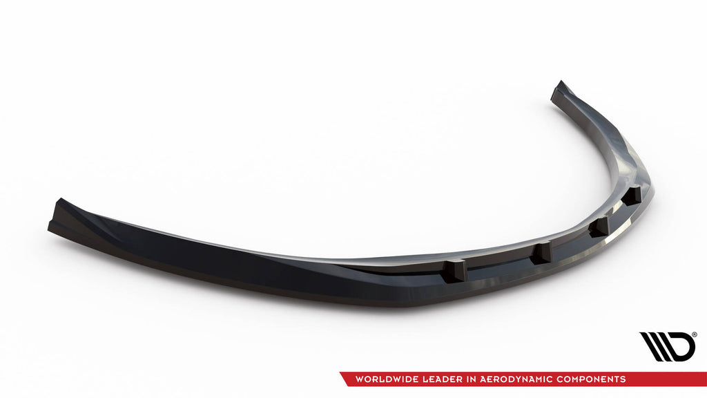 Maxton Design Street+ Spoilerlippe Front Ansatz passend für Opel Cascada schwarz Hochglanz