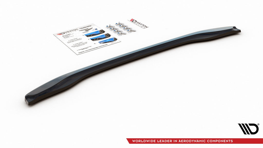 Maxton Design Heckansatz BMW X2 F39 M-Paket schwarz Hochglanz für BMW X2 F39