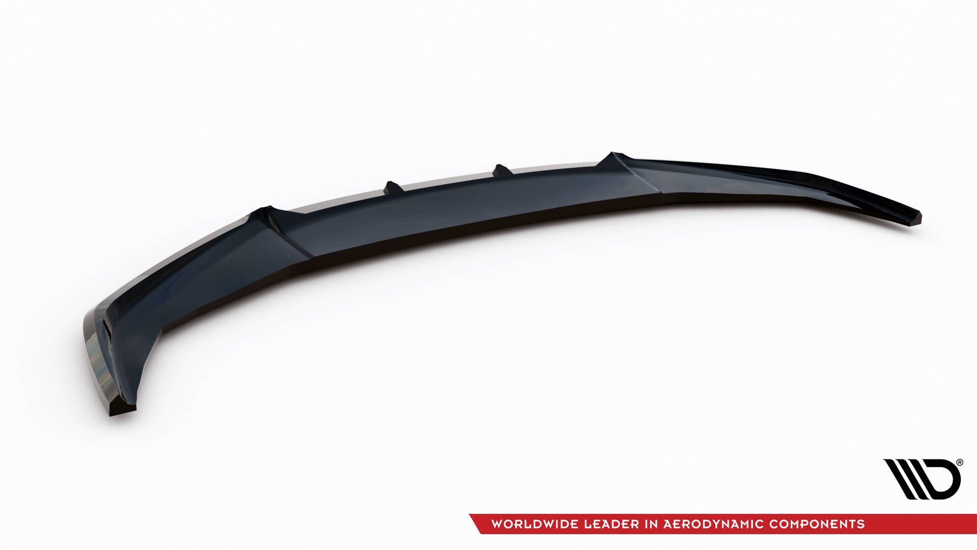 Maxton Design Street+ Spoilerlippe Front Ansatz V.1 passend für Honda Civic Limousine Mk10 schwarz Hochglanz