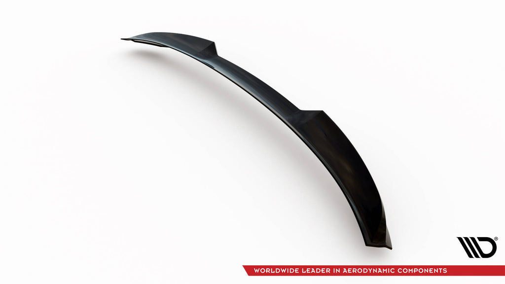 Maxton Design Niedriger Spoiler CAP 3D passend für Bentley Bentayga Mk1 schwarz Hochglanz