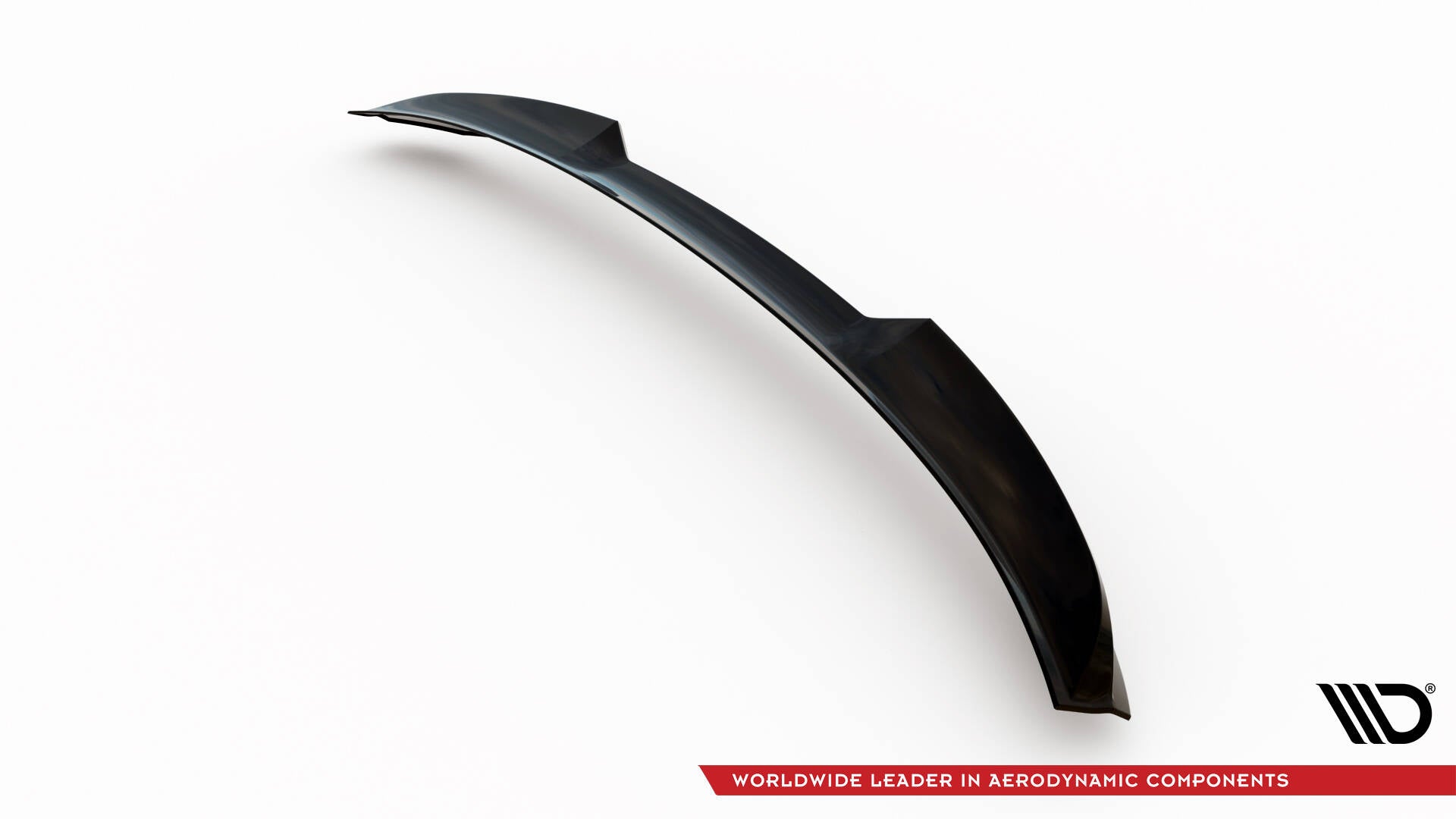 Maxton Design Niedriger Spoiler CAP 3D passend für Bentley Bentayga Mk1 schwarz Hochglanz