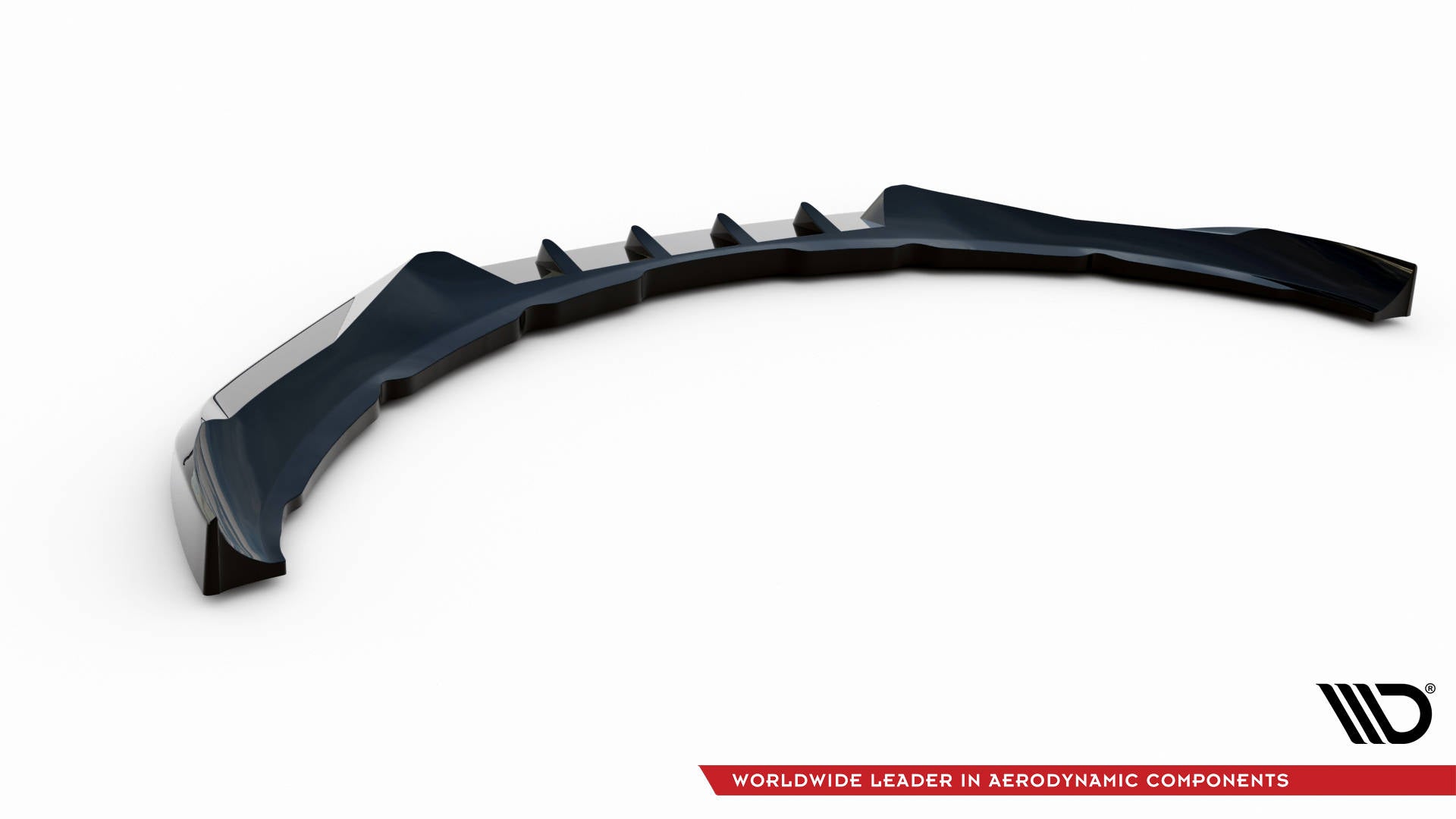 Maxton Design Street+ Spoilerlippe Front Ansatz V.1 passend für Volvo S60 R-Design Mk2 schwarz Hochglanz
