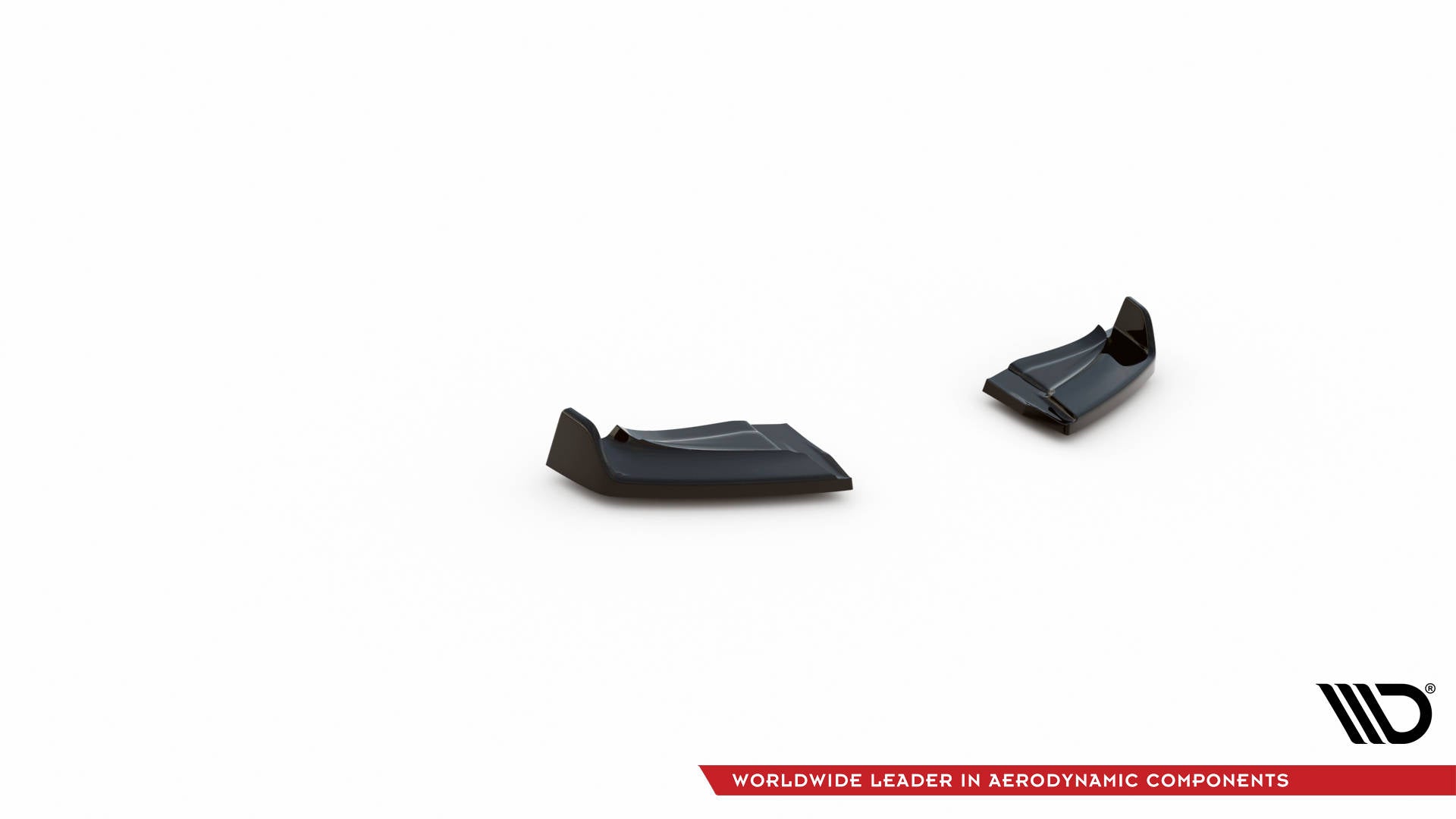 Maxton Design Heck Ansatz Flaps Diffusor V.3 passend für Mini Cooper John Cooper Works R56 schwarz Hochglanz