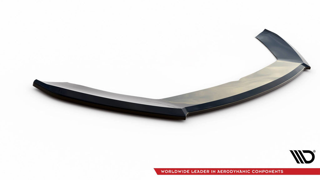 Maxton Design Street+ Spoilerlippe Front Ansatz V.4 passend für Seat Leon Cupra / FR Mk3 FL schwarz Hochglanz
