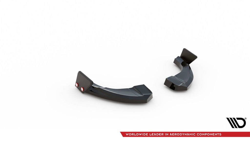 Maxton Design Heck Ansatz Flaps Diffusor V.1 + Flaps passend für Hyundai Kona N Mk1