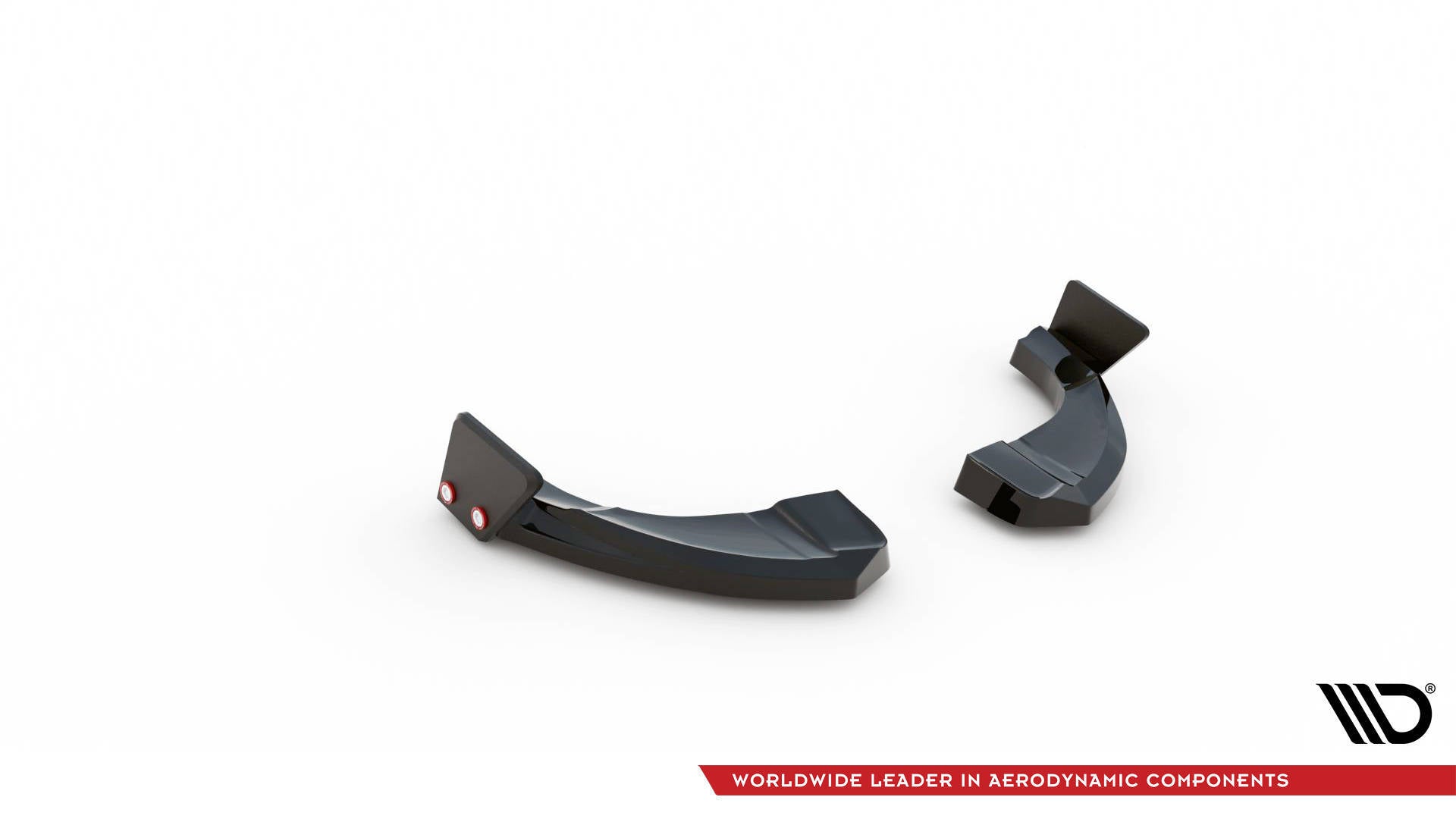 Maxton Design Heck Ansatz Flaps Diffusor V.1 + Flaps passend für Hyundai Kona N Mk1