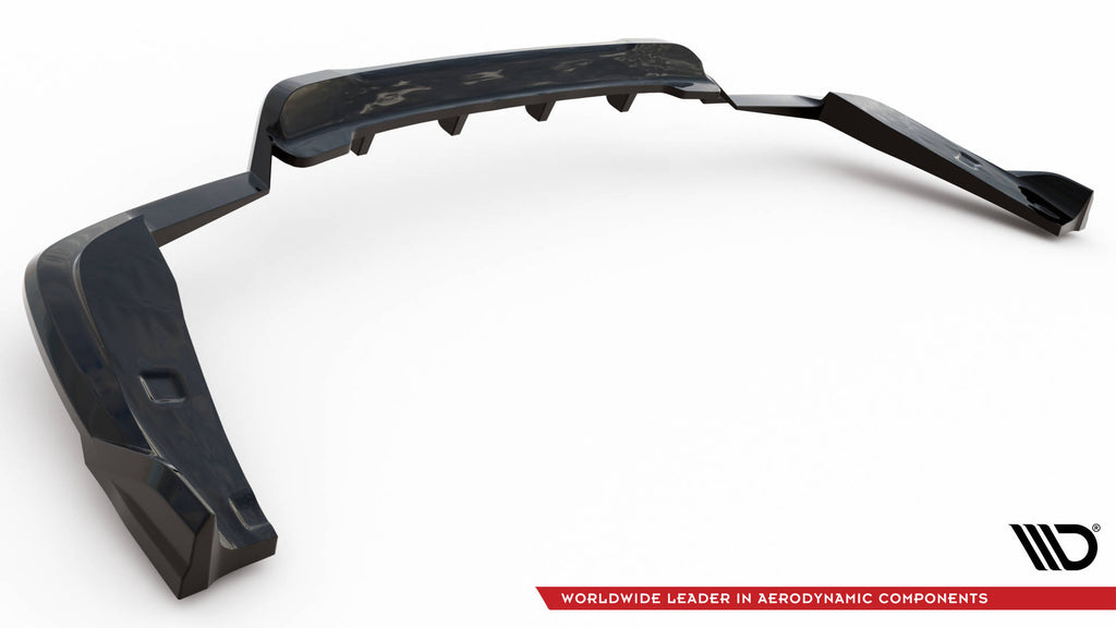 Maxton Design Street+ Mittlerer Diffusor RACE V.2 passend für BMW X4 M40i G02 schwarz Hochglanz