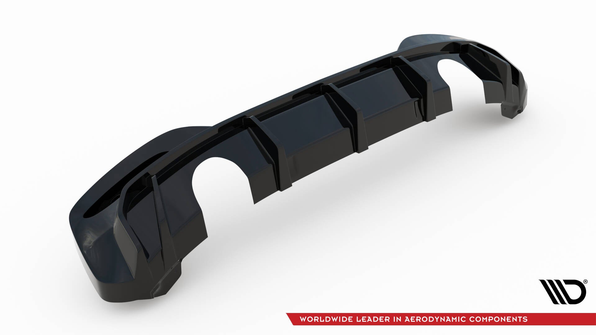 Maxton Design Diffusor Heck Ansatz V.3 passend für BMW M140i F20 Facelift