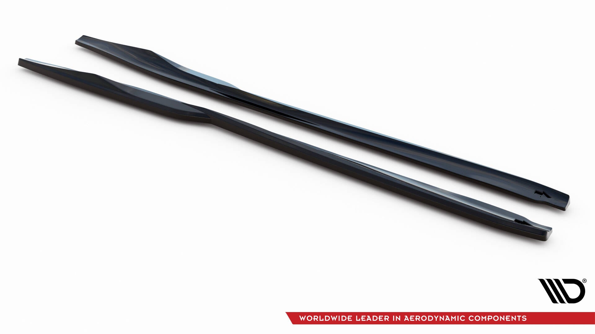 Maxton Design Street+ Seitenschweller Leisten passend für Nissan GTR R35 Facelift schwarz Hochglanz